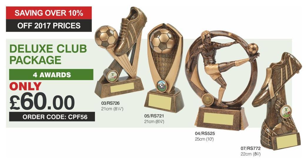 ETCFBPACK003 Essex Trophy Centre